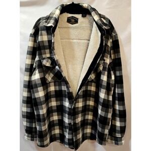 Freedom Foundry Super Plush Sandstone Shirt Jacket  Size XL